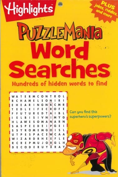 Highlights Puzzlemania Word Searches