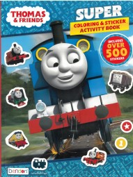 Thomas & Friends Super Colouring