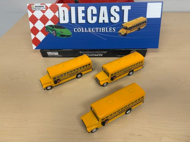 Die-Cast Counter Display