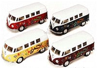 VW Classic Buses with Decals