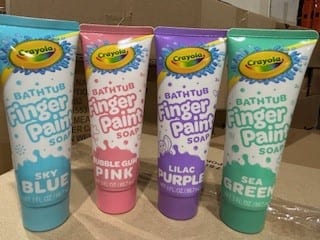 Crayola Bathtub Finger Paint Soap